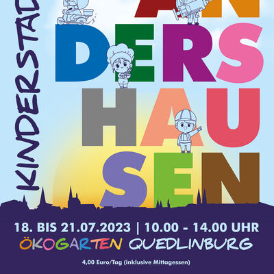 Kinderstadt Andershausen Plakat 2023