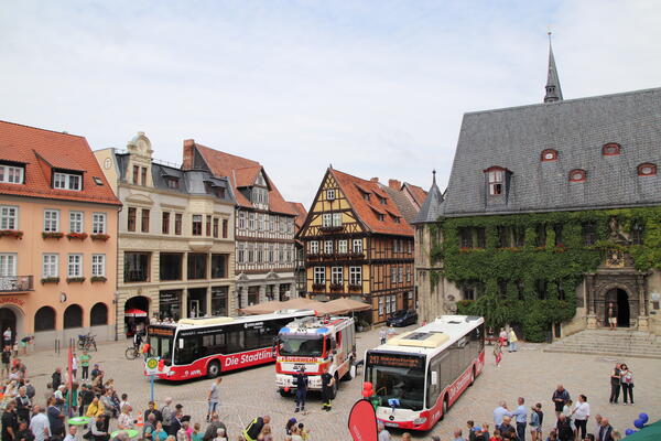 Bild vergrößern: Stadtbus Taufe