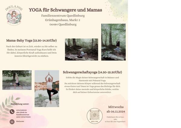 Bild vergrößern: Mama-Baby-Yoga