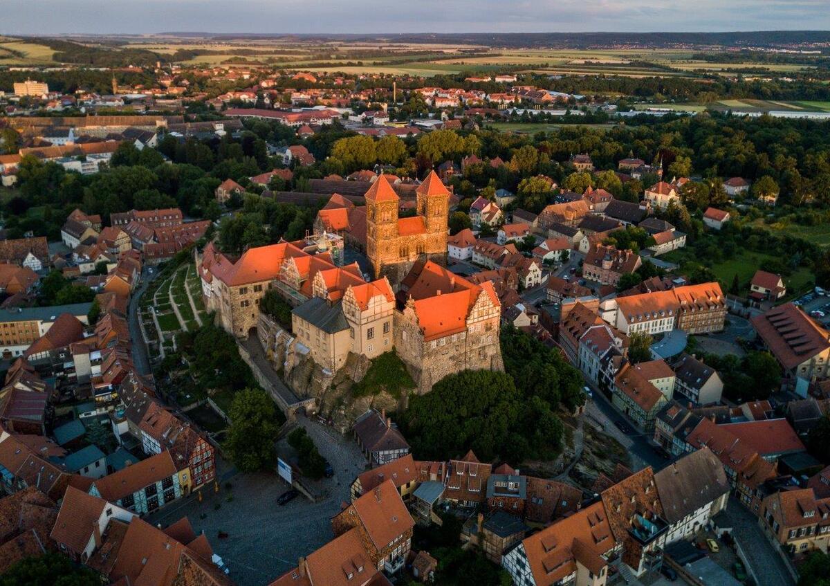 Stiftsberg Vogelperspektive