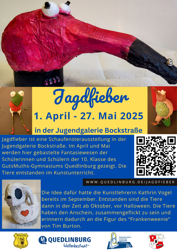 Bild vergrößern: Jagdfieber Ausstellungsposter