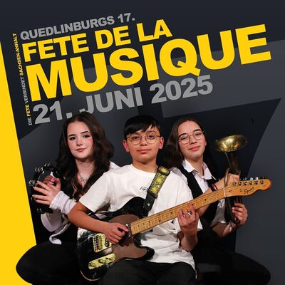 Fete de la musique 2025 Plakat