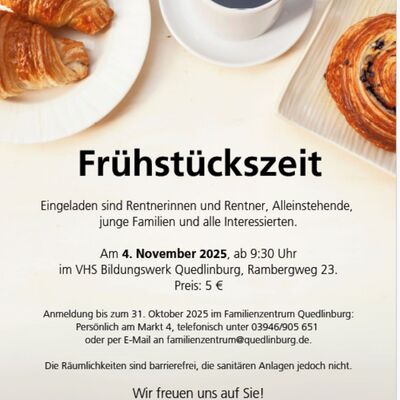 Frühstuckszeit November