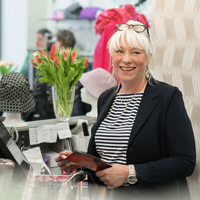 Frau Schmidt, Inhaberin Pretty Nova