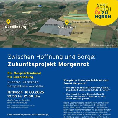 Gespr&auml;chsabend Zukunftsprojekt Morgenrot