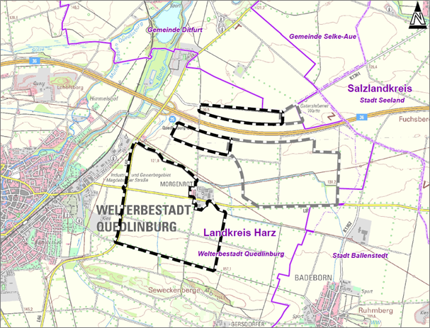 Bebauungsplanes Nr. 74 Zukunftsprojekt Morgenrot