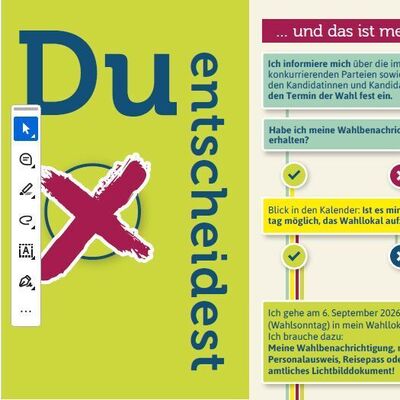 Faltblatt Landtagswahl