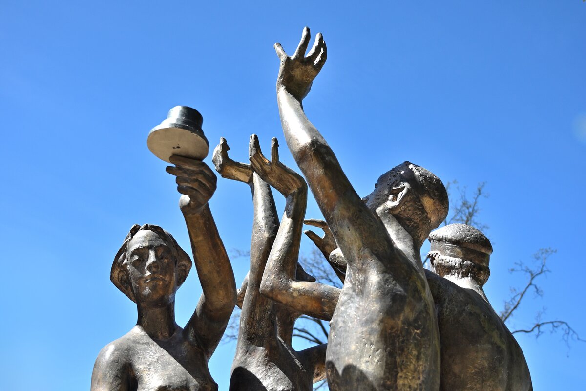 Denkmal Brunnen Friedliche Revolution 1989 - 1990 Deutsche Einheit 