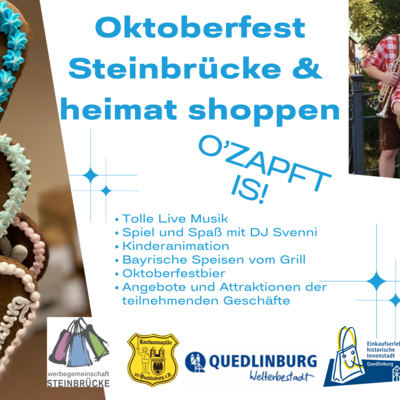 Oktoberfest und heimat shoppen 2026