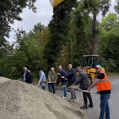 Spatenstich Baustelle Wipertistra&szlig;e