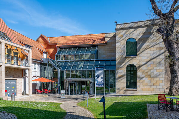Bild vergrößern: Die Lyonel-Feininger-Galerie in Quedlinburg, Copyright Kulturstiftung Sachsen-Anhalt, Foto Ray Behringer